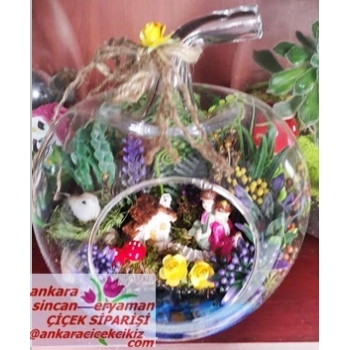 Sincan Çiçekçiler - ANKARA - Ucuz Teraryum Siparişi